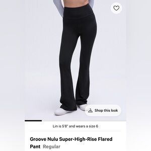 Lululemon Groove Nulu Super High Rise Flared Pant